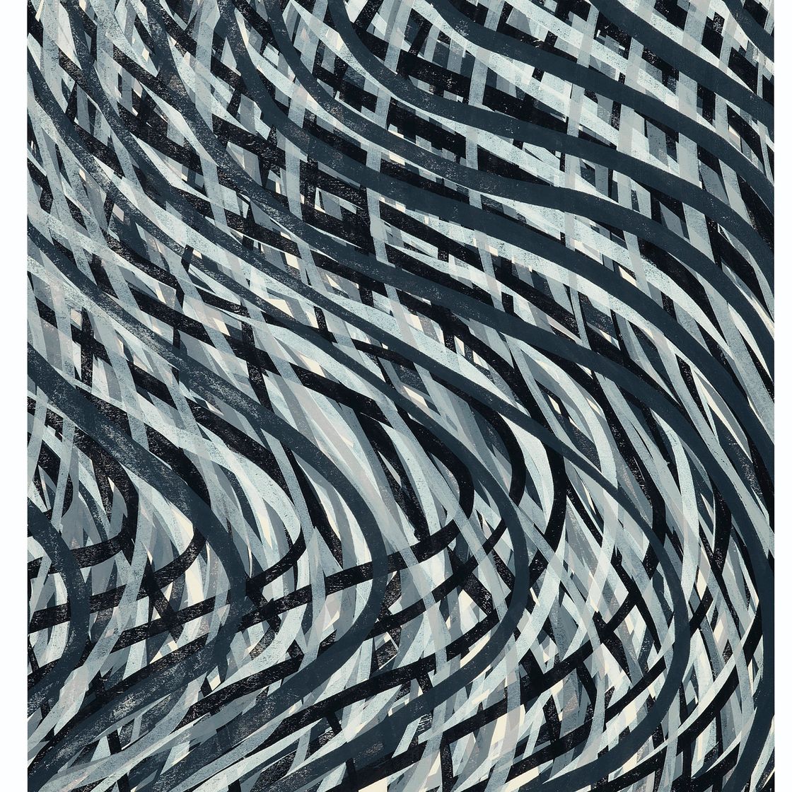 Sol LeWitt — Волнистые линии (цветные), изображение 2