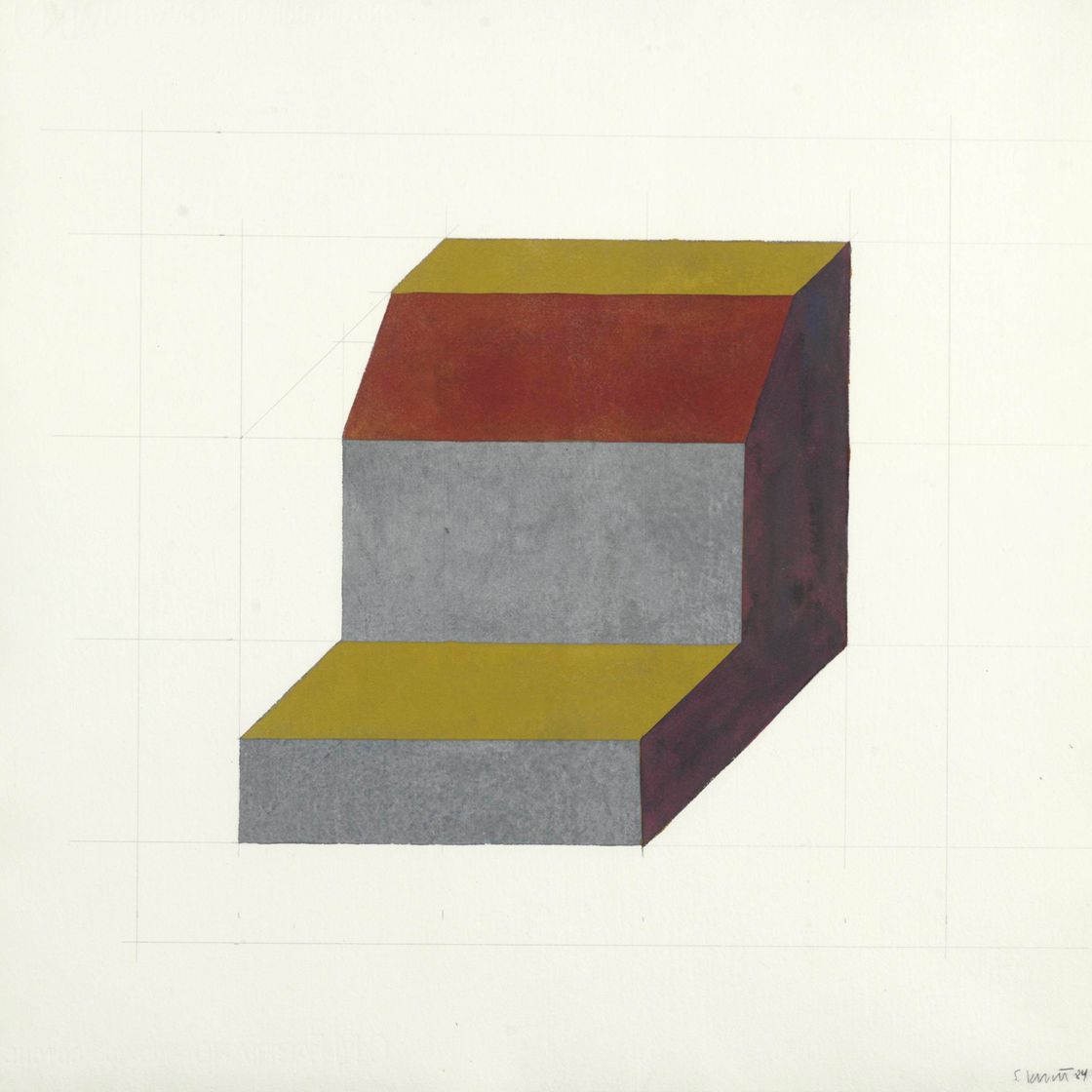 Sol LeWitt — Форма, полученная из куба