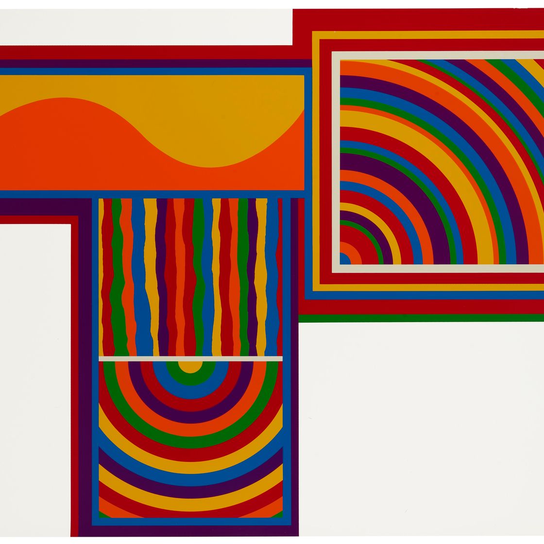 Sol LeWitt — Дуги и полосы разных цветов: три принта, изображение 3