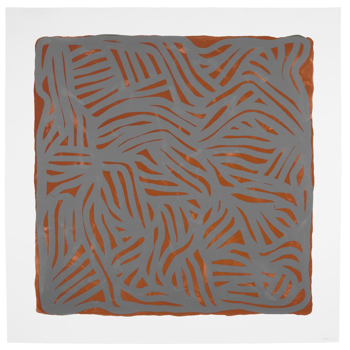 Sol LeWitt — Без названия (коричневый)