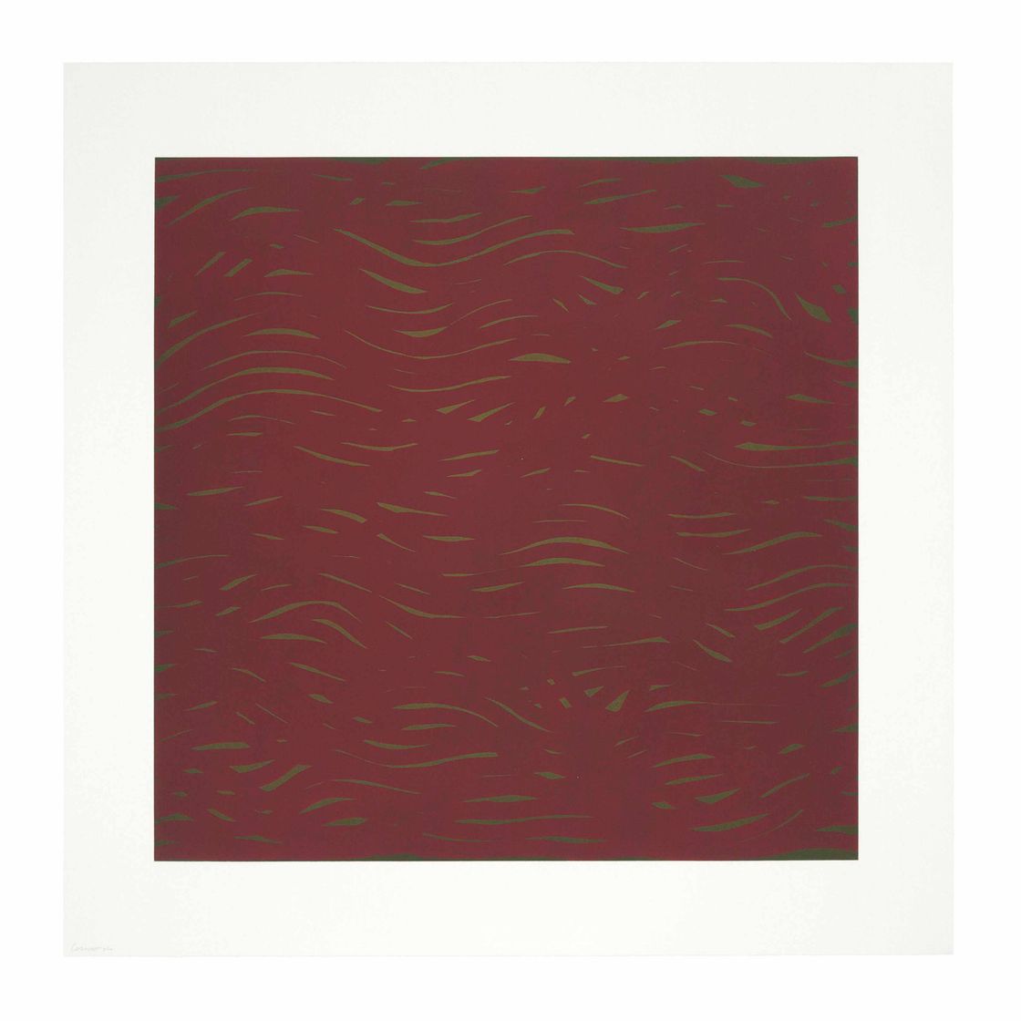 Sol LeWitt — Горизонтальные полосы (более или менее)