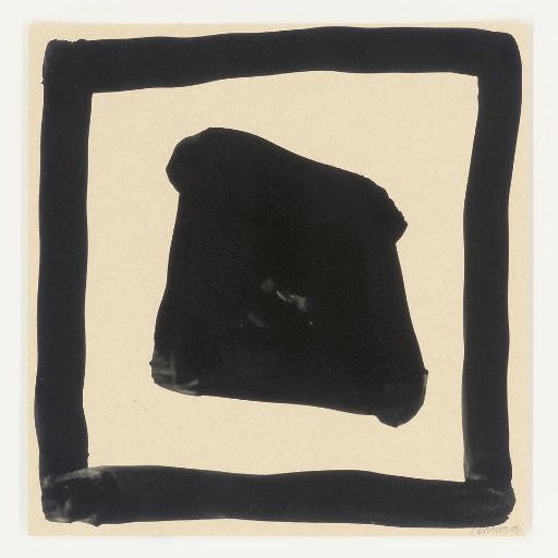 Sol LeWitt — Черная гуашь