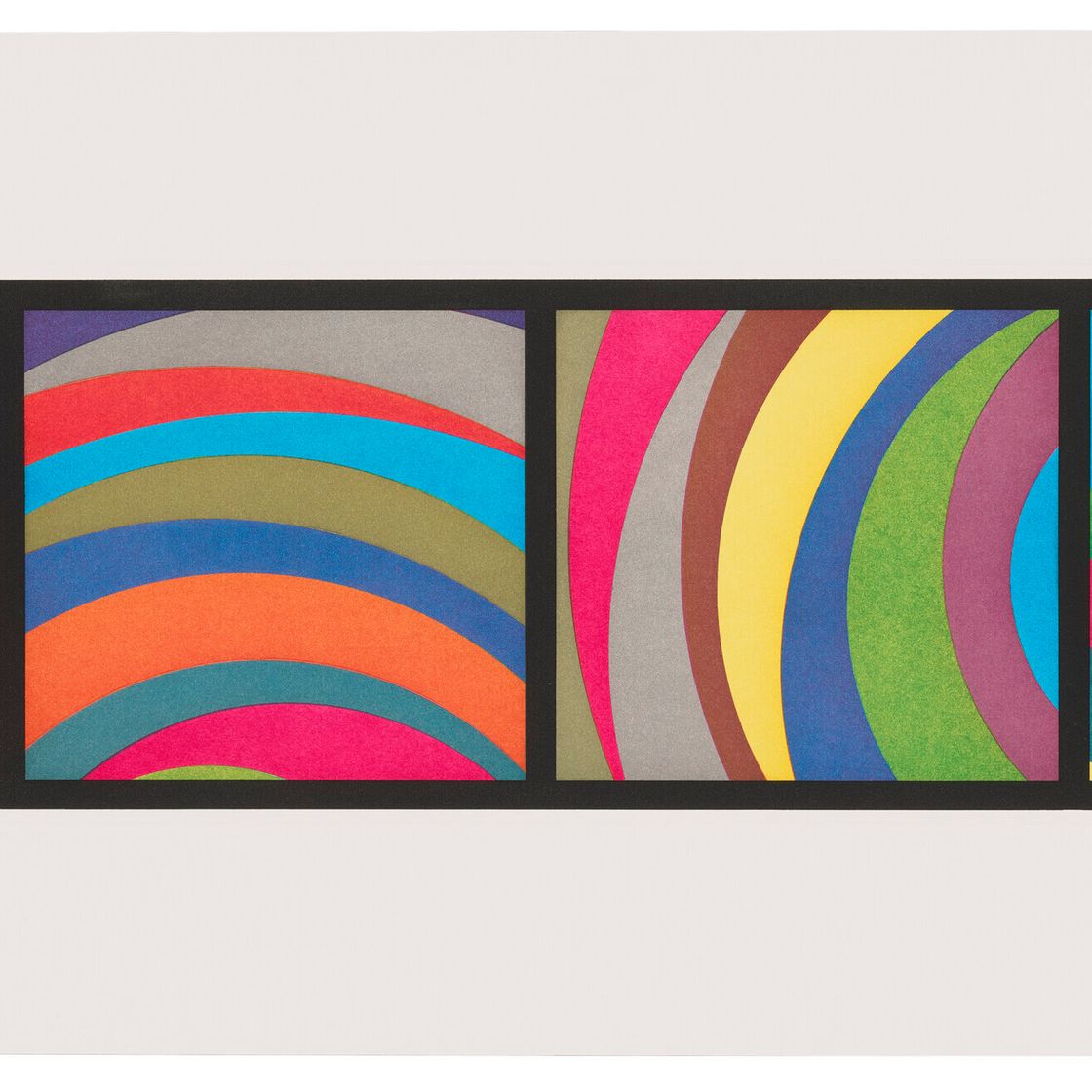 Sol LeWitt — Неправильные дуги с четырех сторон