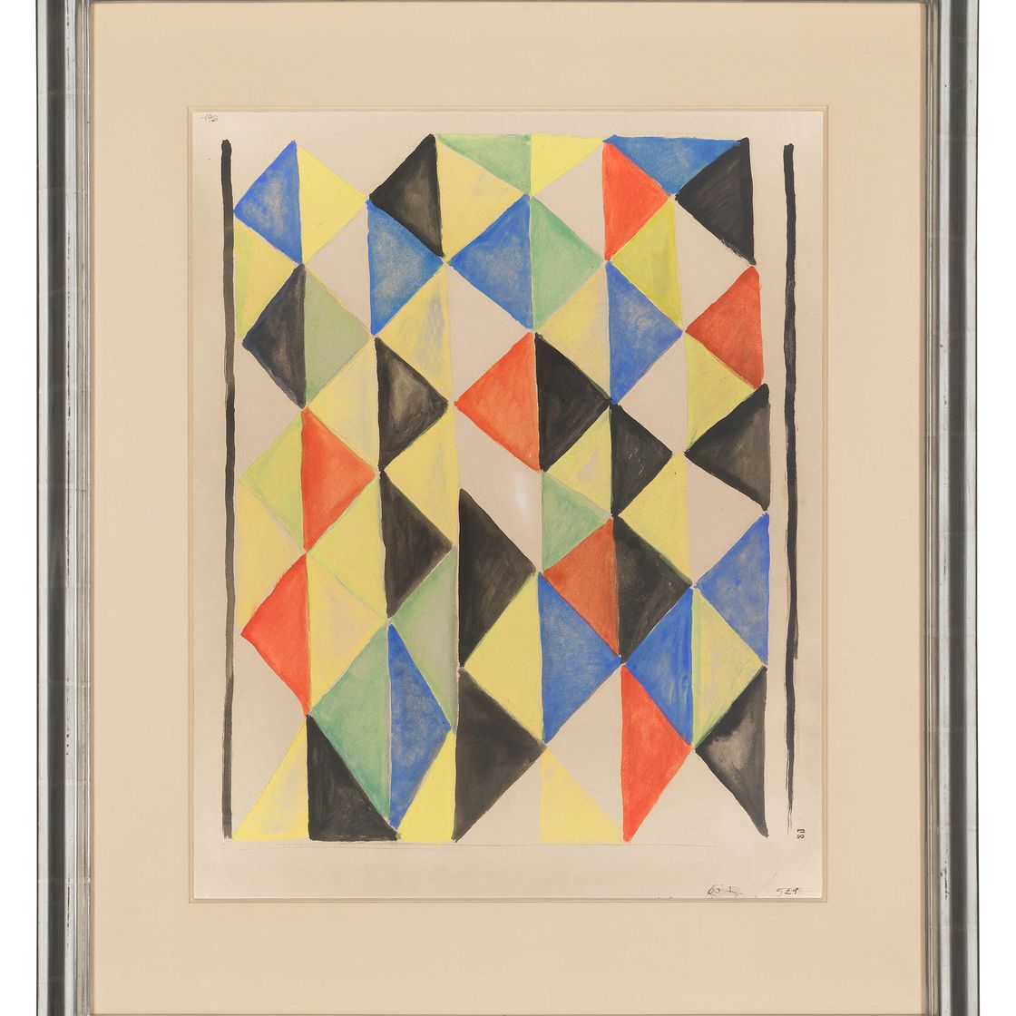 Sonia Delaunay — Проект создания ткани, изображение 2