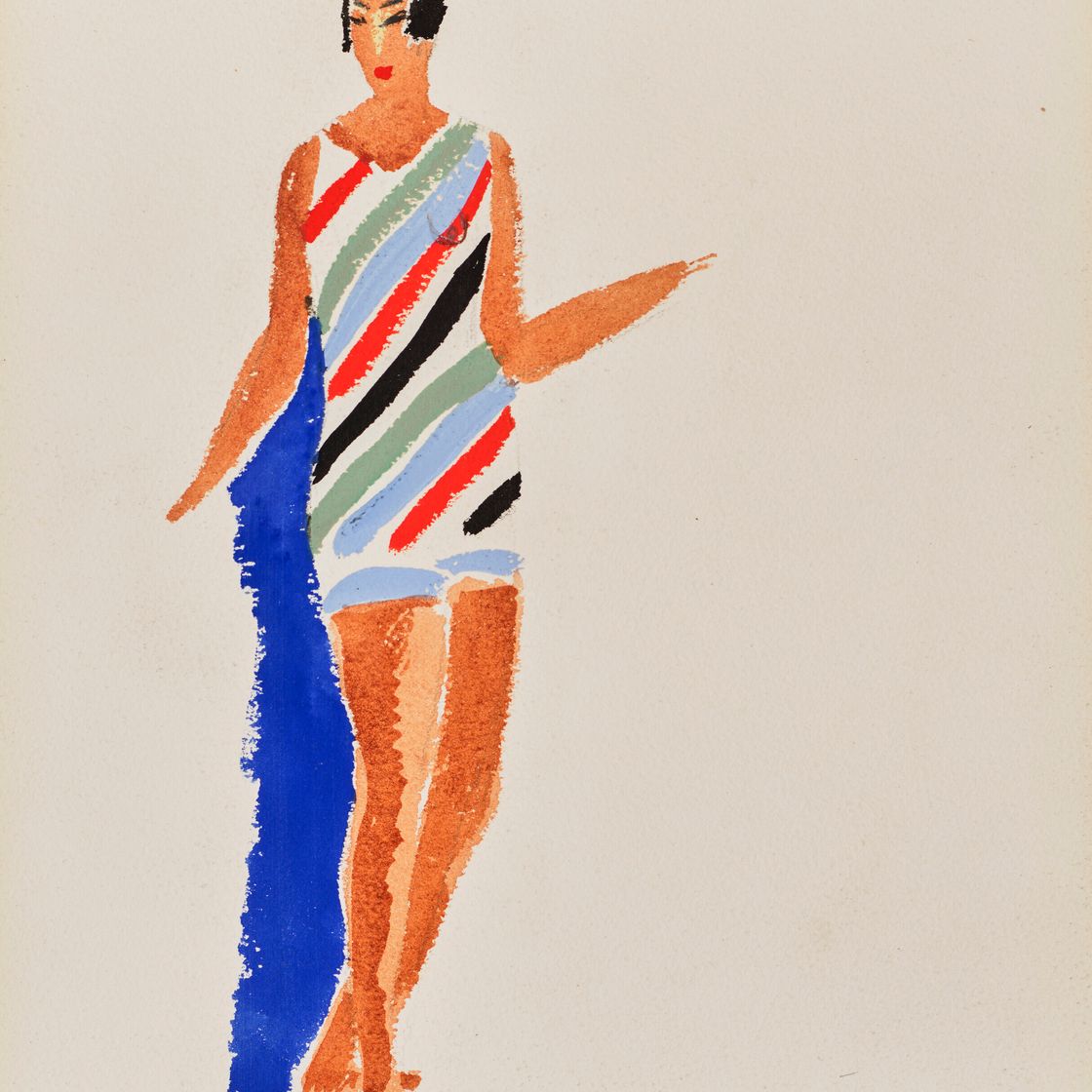 Sonia Delaunay — Этюд для костюмированной вечеринки