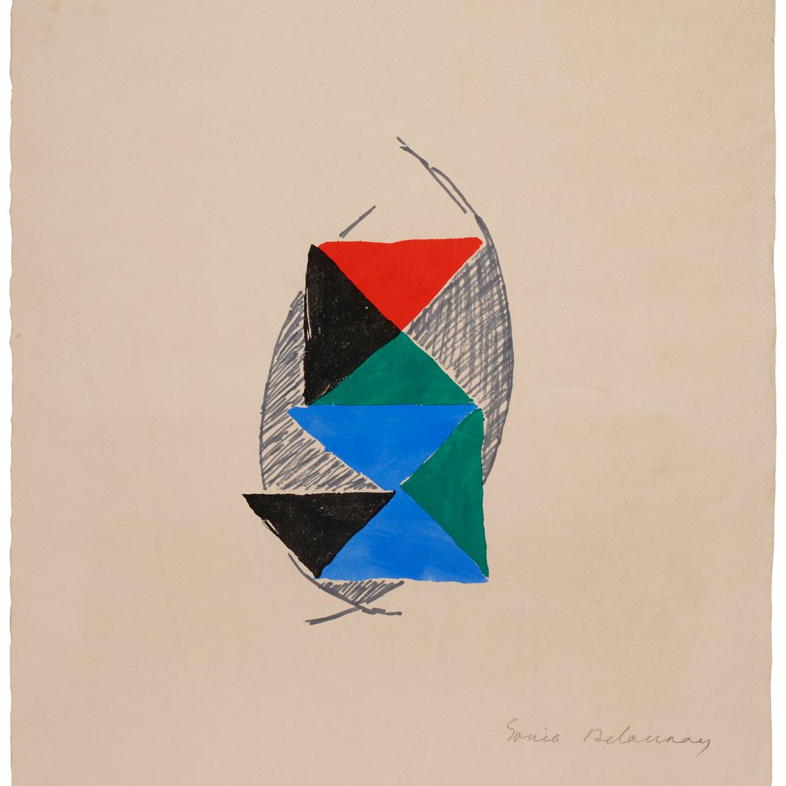 Sonia Delaunay — Rythmes-Couleurs (Ритмы-цвета)