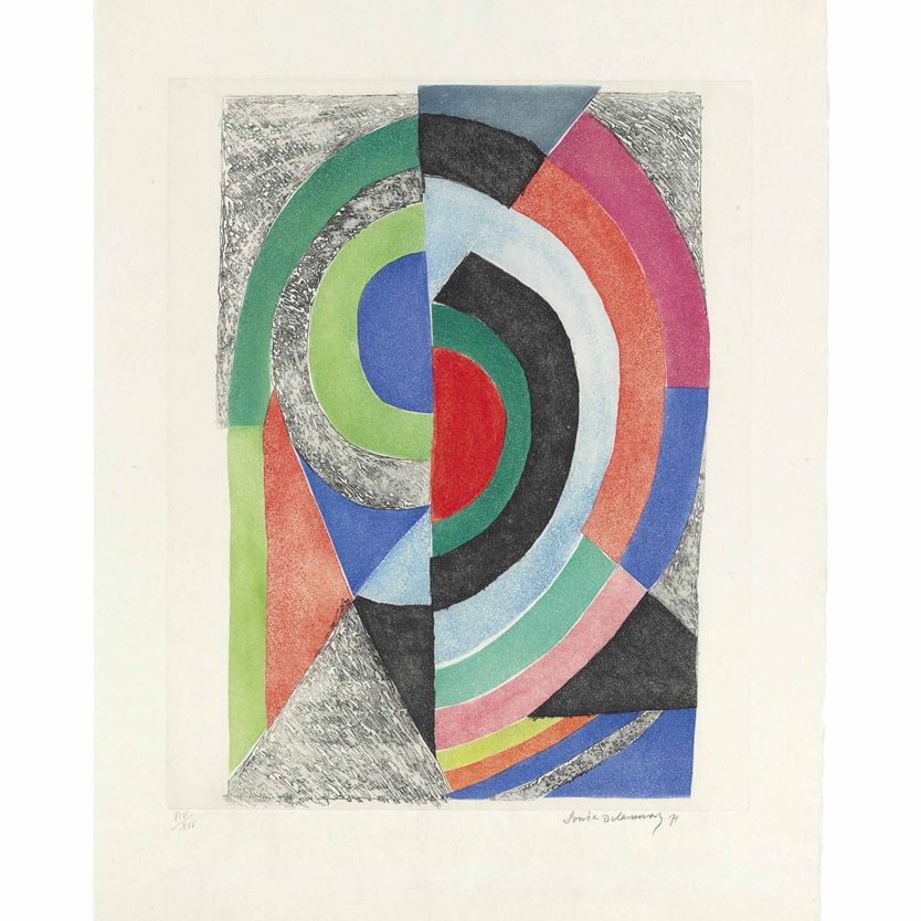 Sonia Delaunay — Без названия