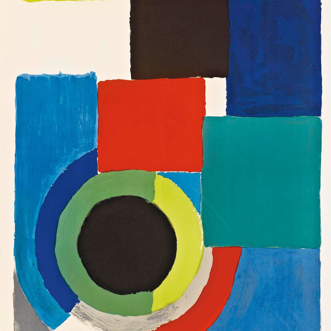 Sonia Delaunay — Гранд-карре-руж