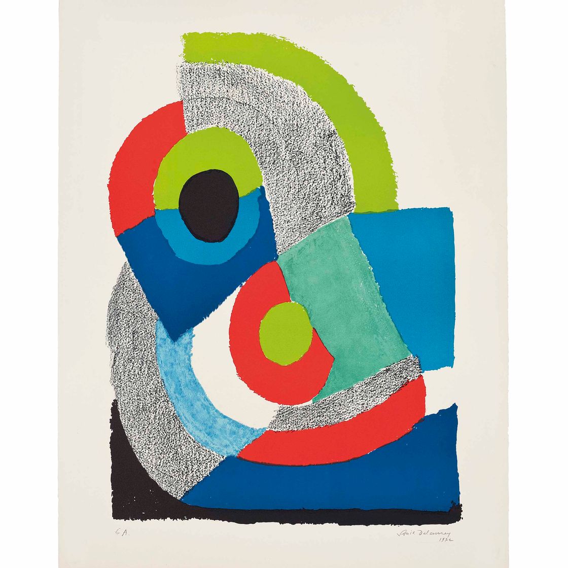 Sonia Delaunay — Курбе-Верте