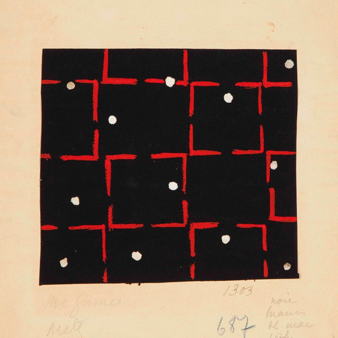 Sonia Delaunay — Выкройка платья