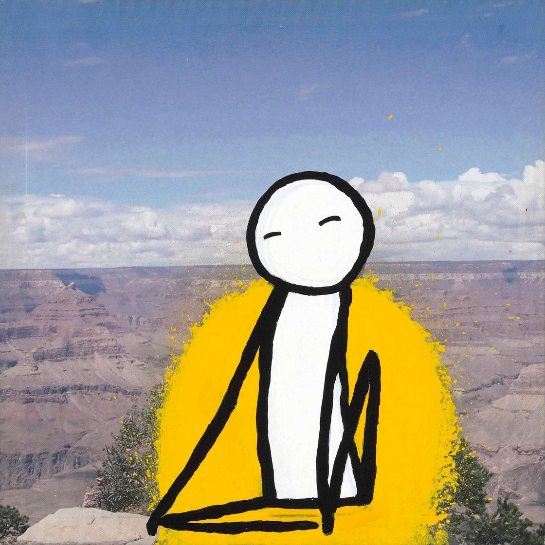 Stik — Сидящая фигура, изображение 1