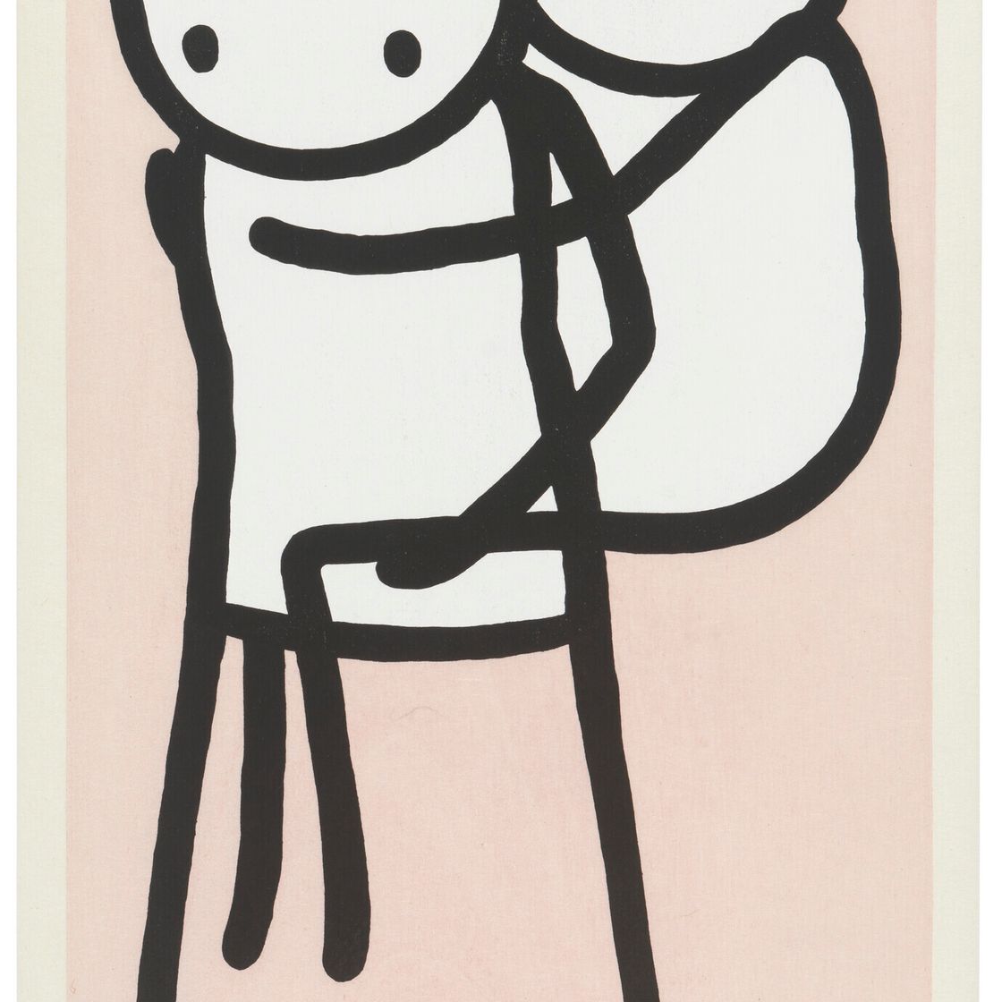 Stik — Онбу (на колесиках) (розовый)