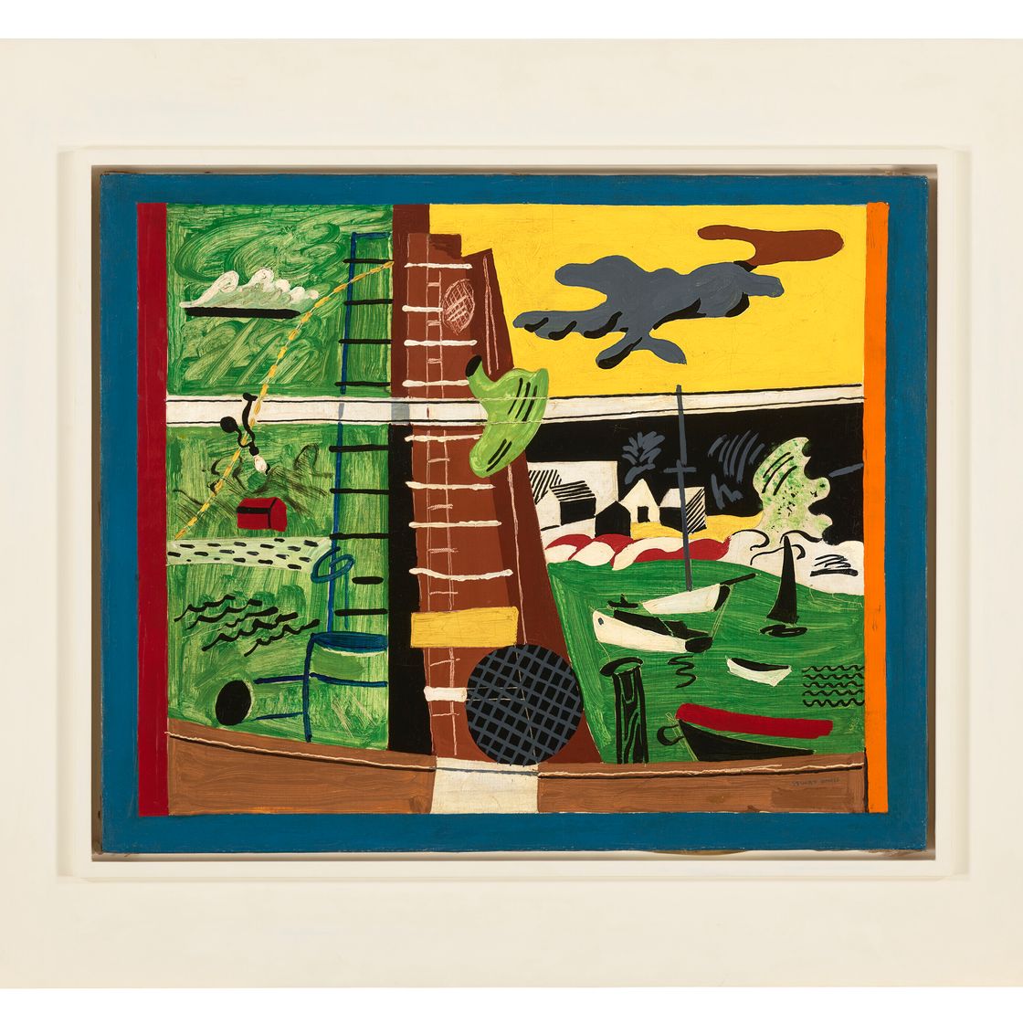 Stuart Davis — Причал, изображение 2