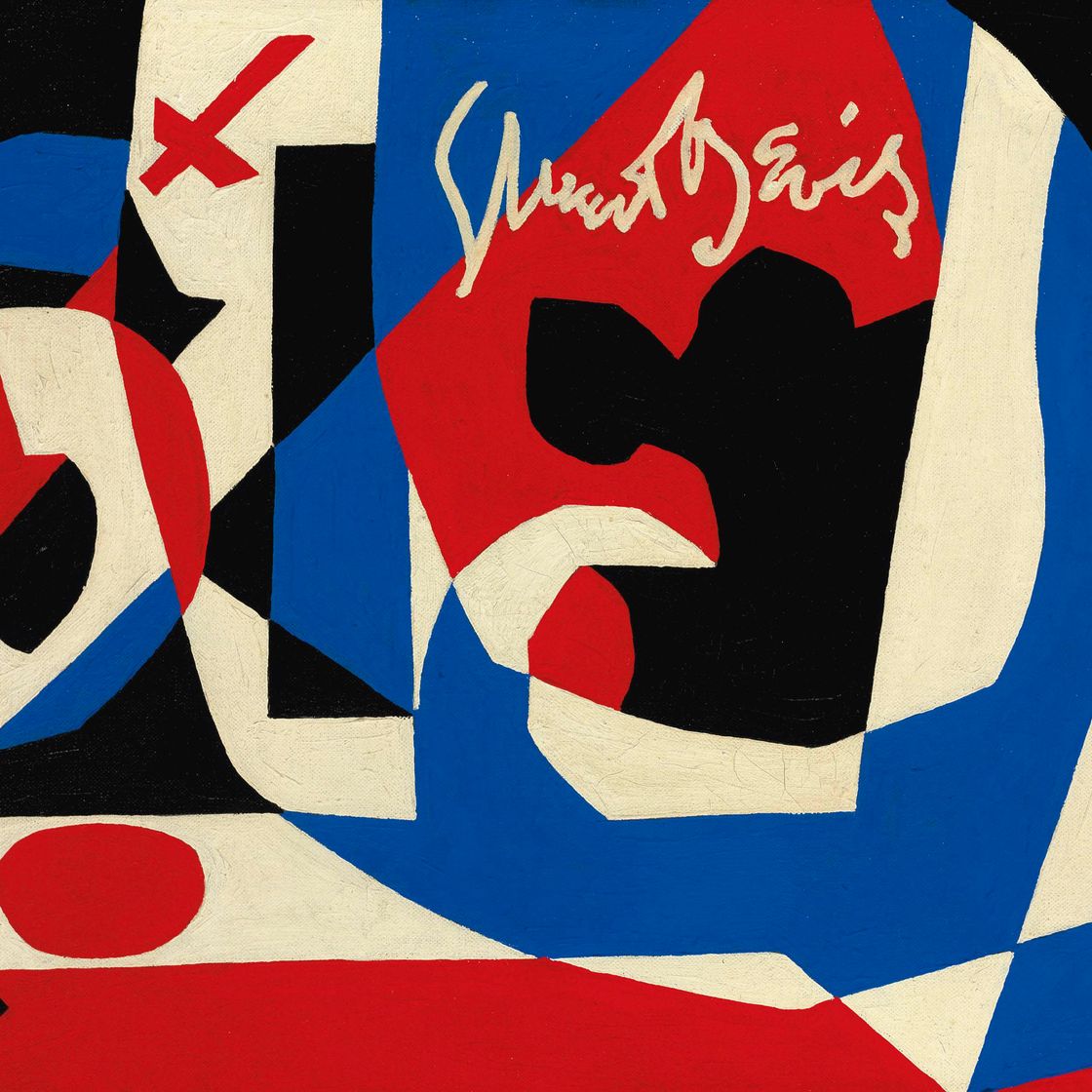 Stuart Davis — Деталь фрески №2