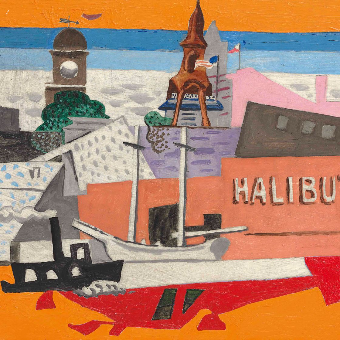 Stuart Davis — Буксирный катер