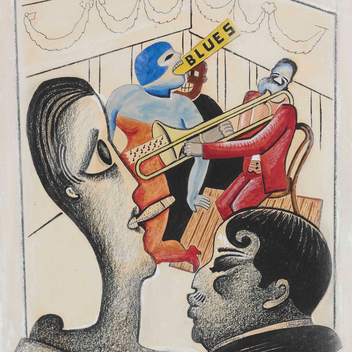 Stuart Davis — Блюз