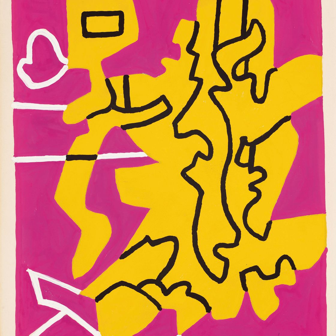 Stuart Davis — Исследование №1 для "Первых знаменитостей"