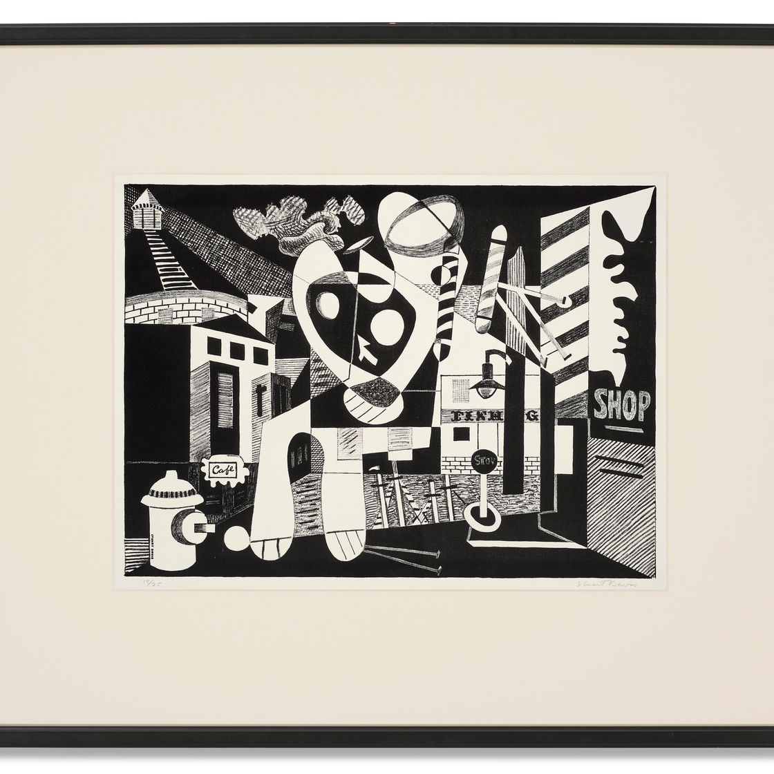 Stuart Davis — Аккорд парикмахерской, изображение 2