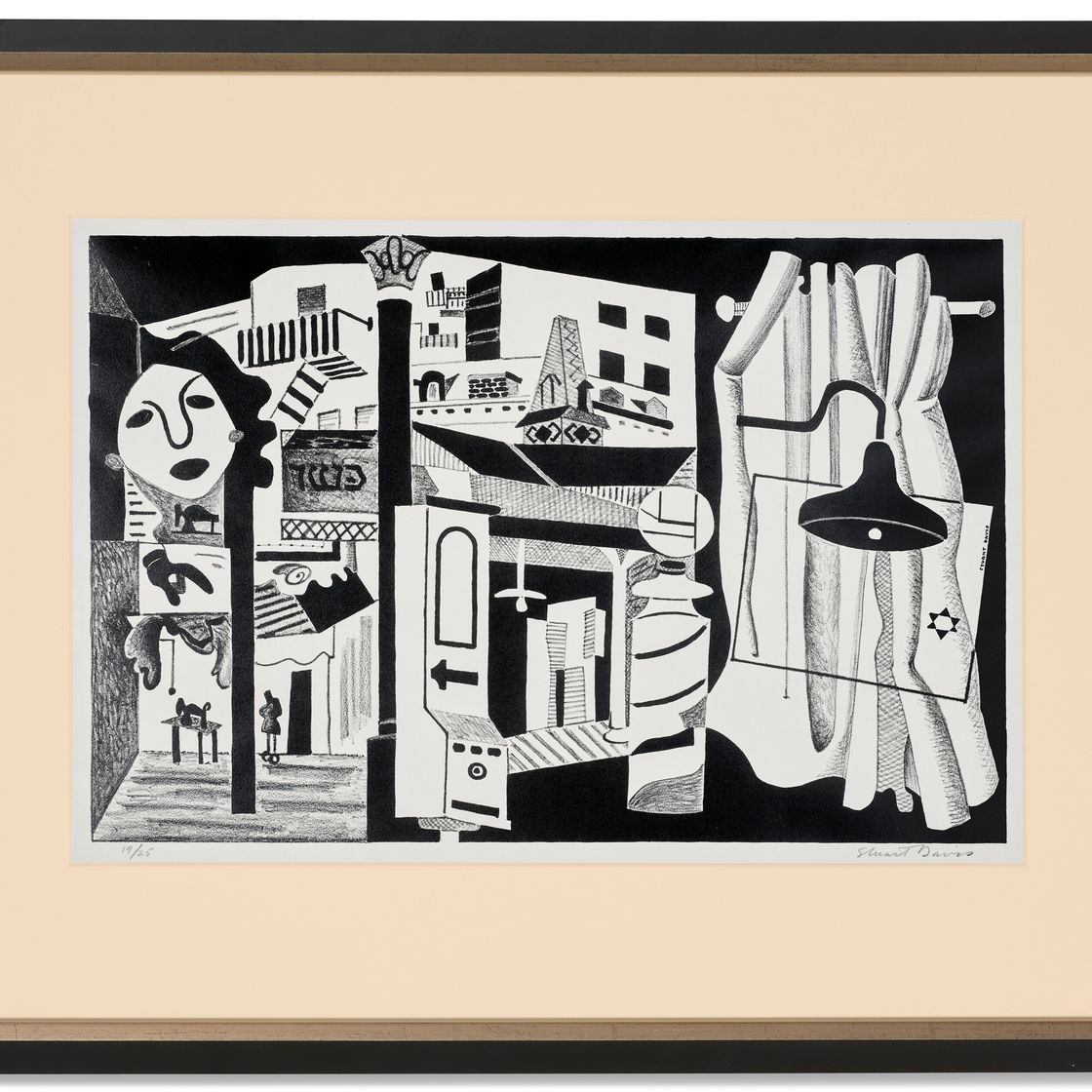 Stuart Davis — Шестая авеню Эль, изображение 2