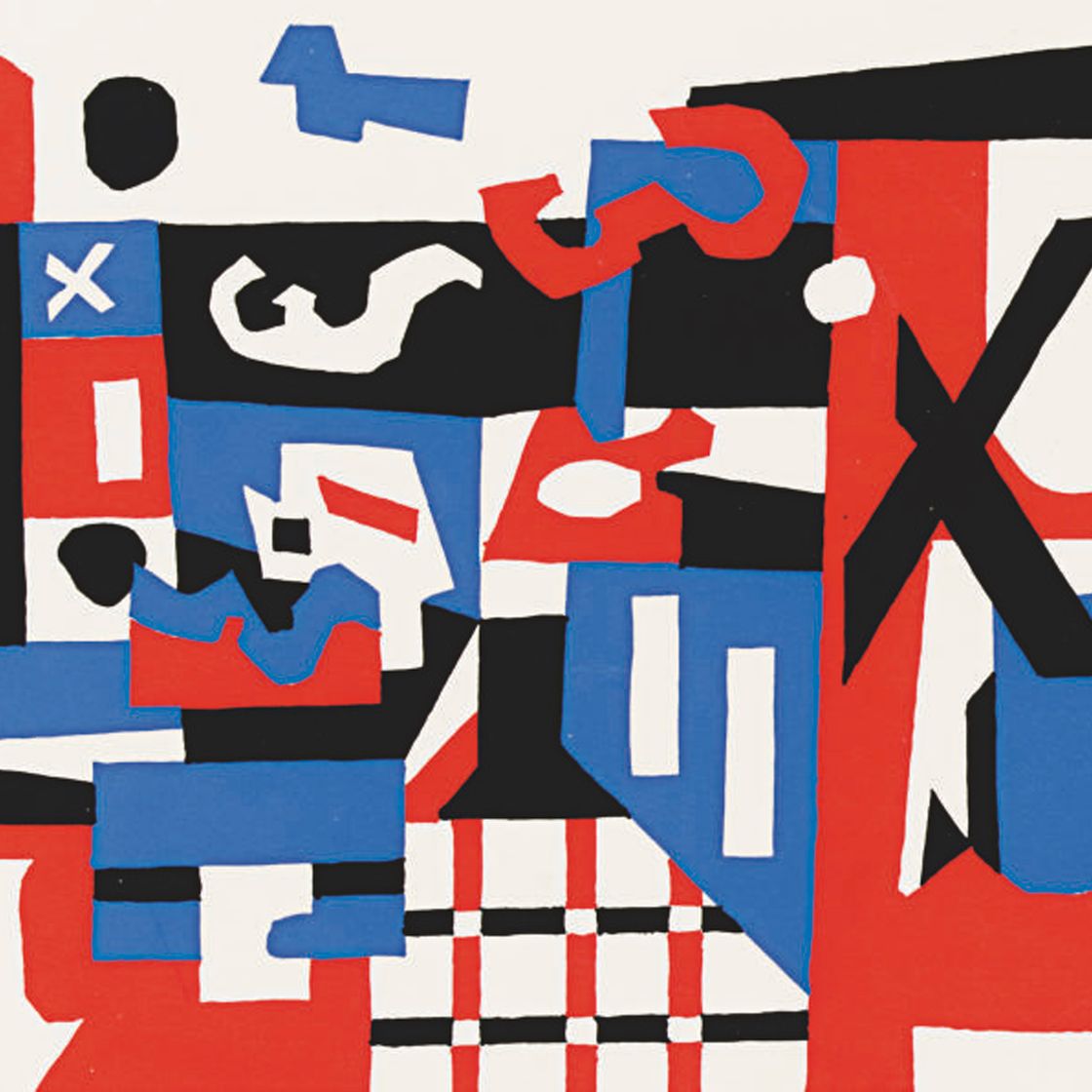 Stuart Davis — "Этюд для рисования", "Лига Плюща" и "Сцена природы" (Cole 25, 26 и не в Cole соответственно)