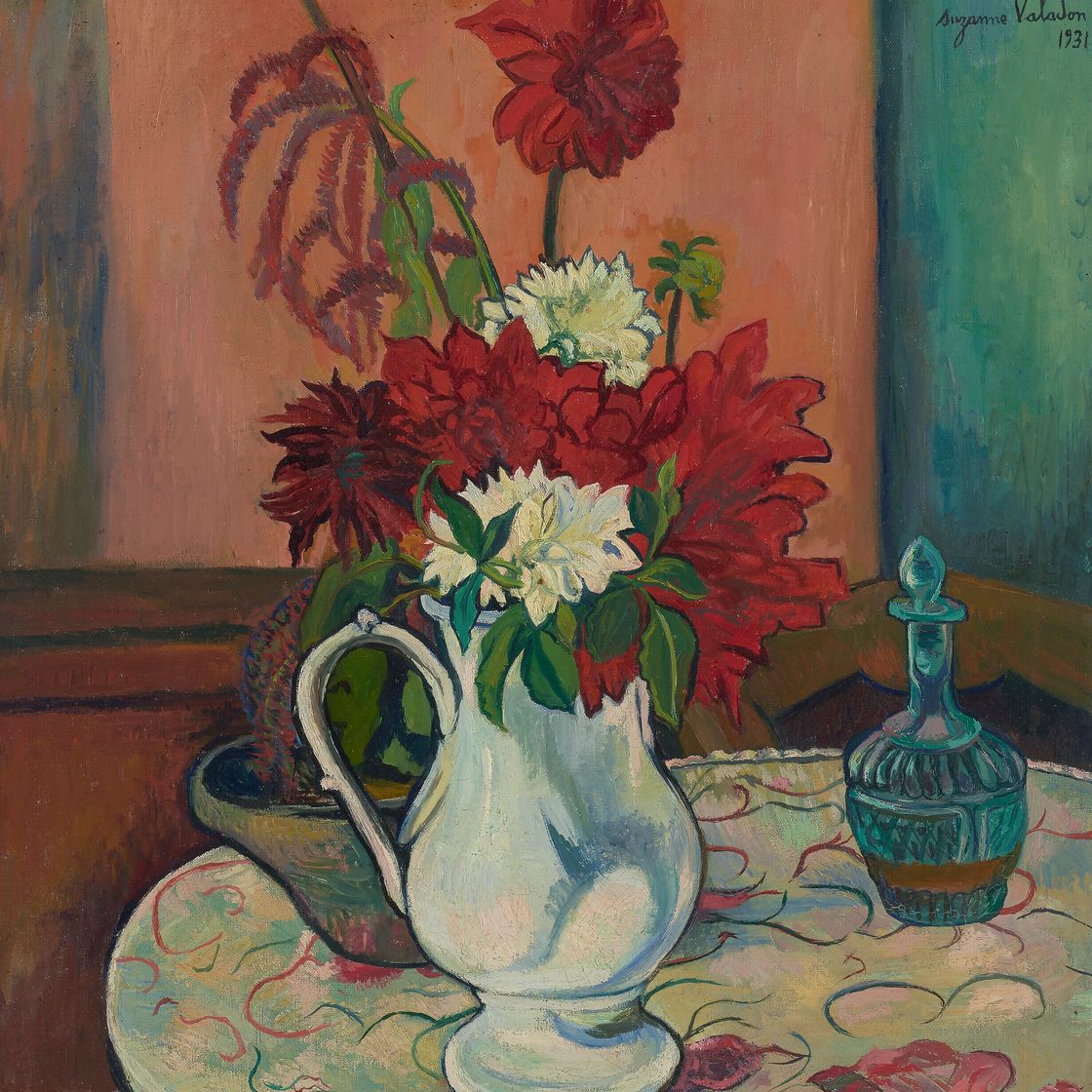 Suzanne Valadon — Смерть природы в вазе с цветами, изображение 1