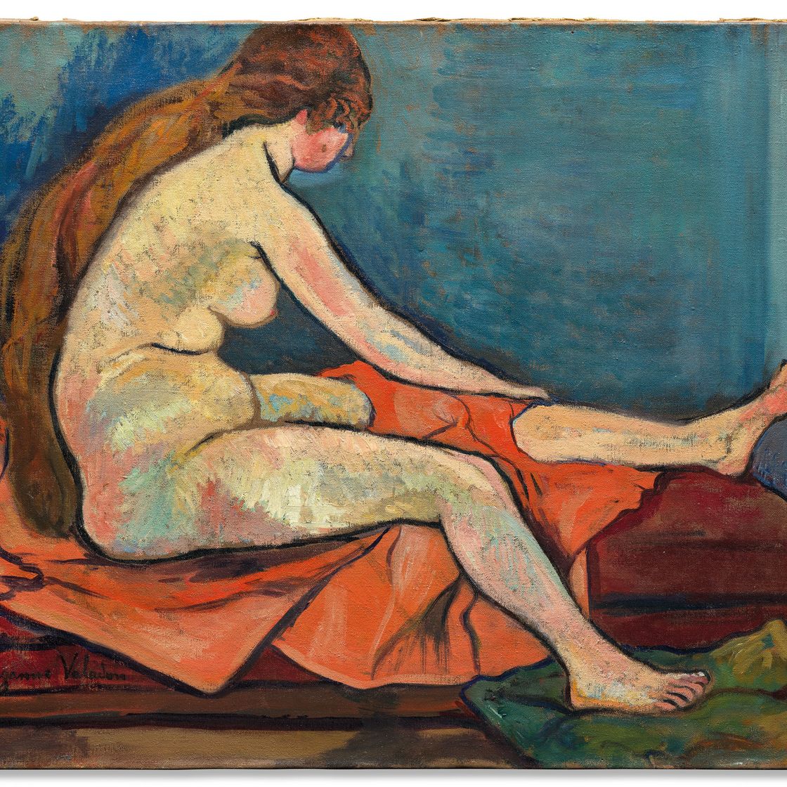 Suzanne Valadon — Новый профиль assis de profil, изображение 1