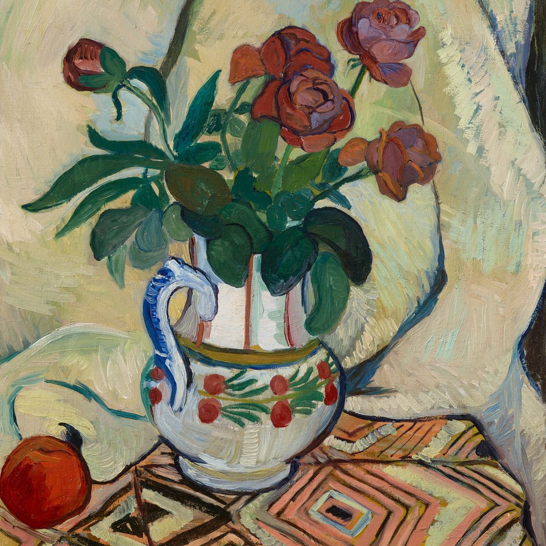 Suzanne Valadon — Букет из роз, изображение 1