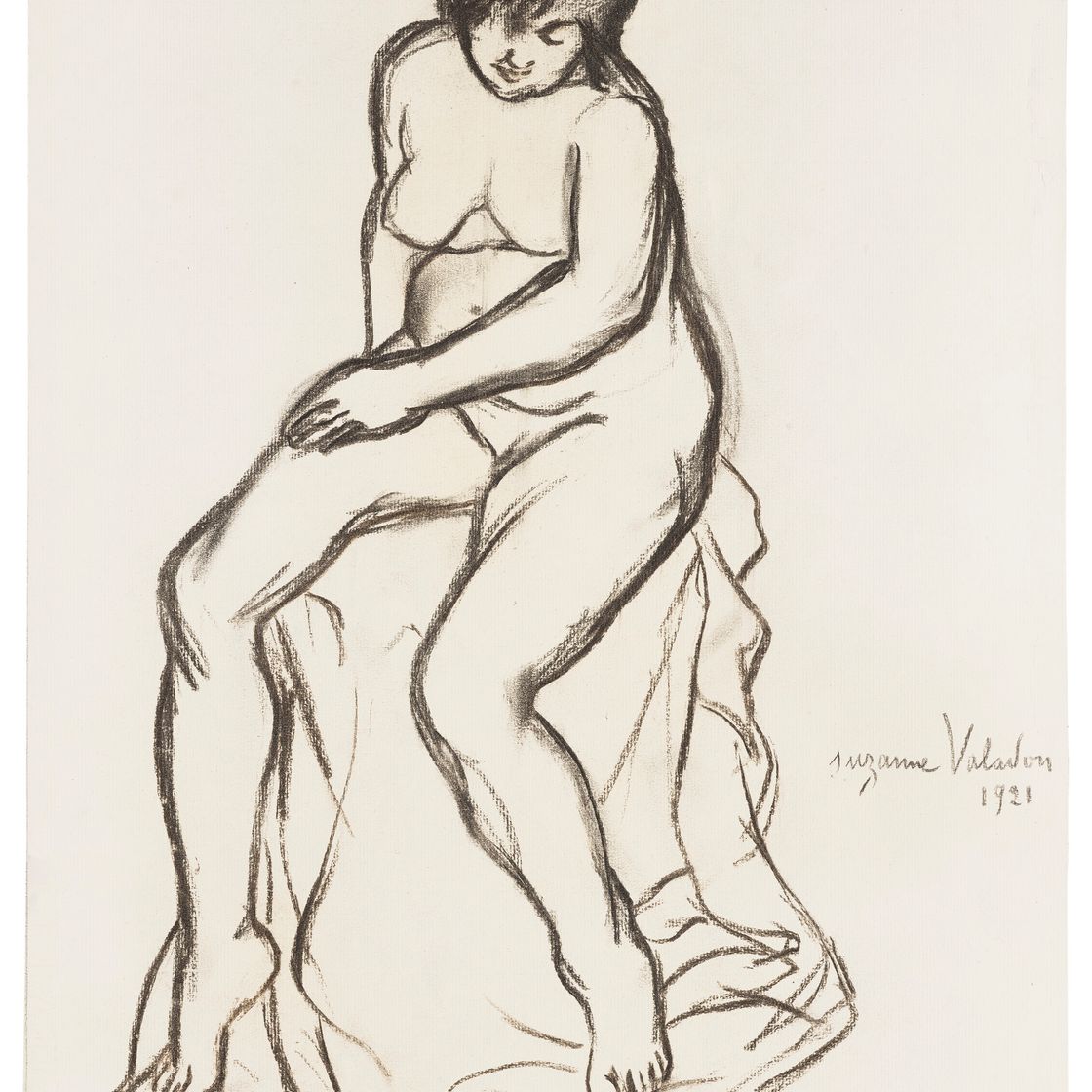 Suzanne Valadon — Ну, в помощь драпировке, изображение 2