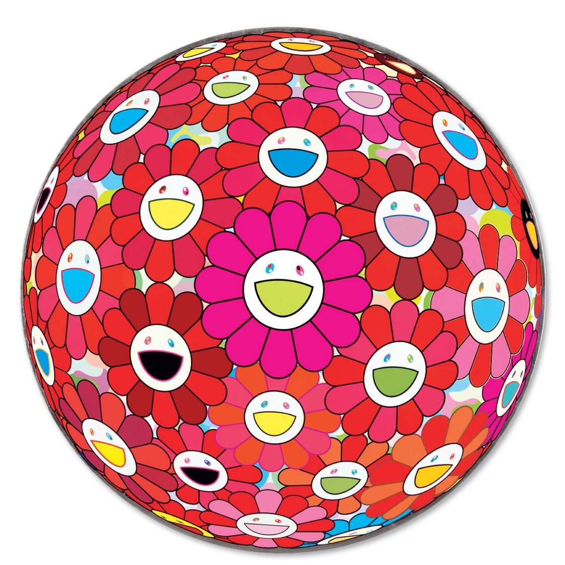 Takashi Murakami — Мыслящая материя (красная)