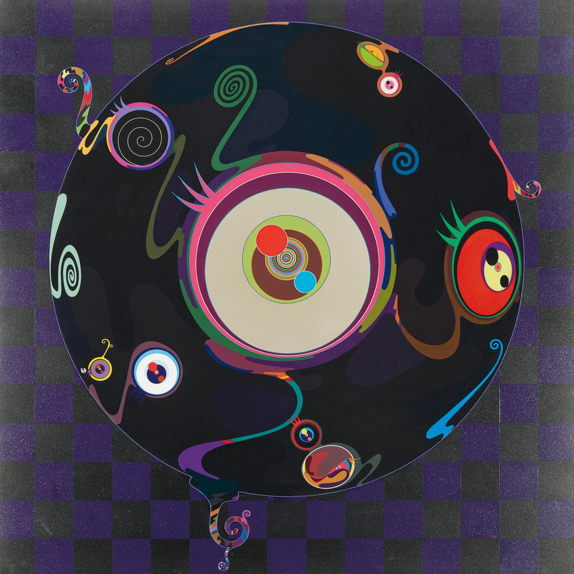 Takashi Murakami — Борода на затылке (черная)