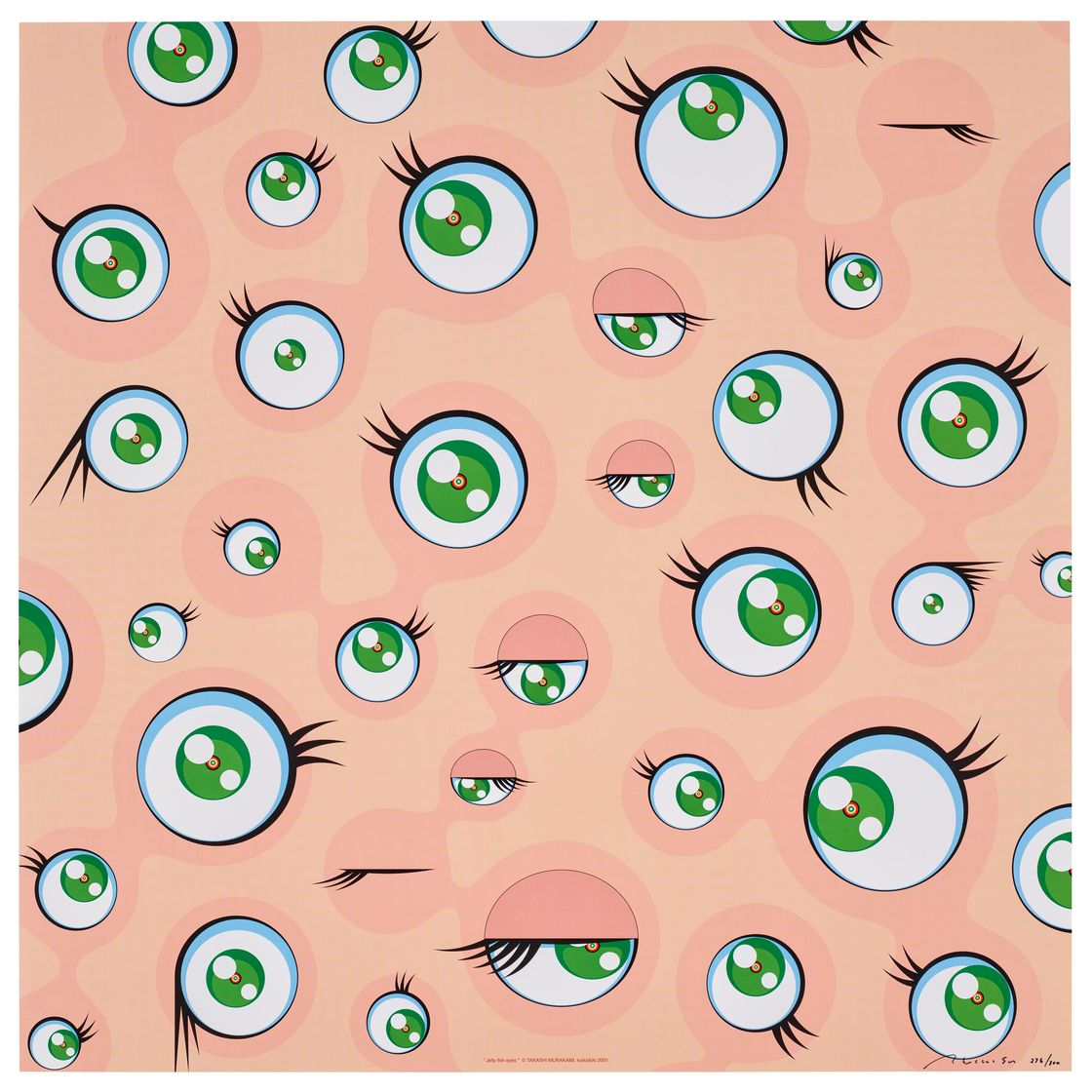 Takashi Murakami — Восемнадцать гравюр художника, изображение 15