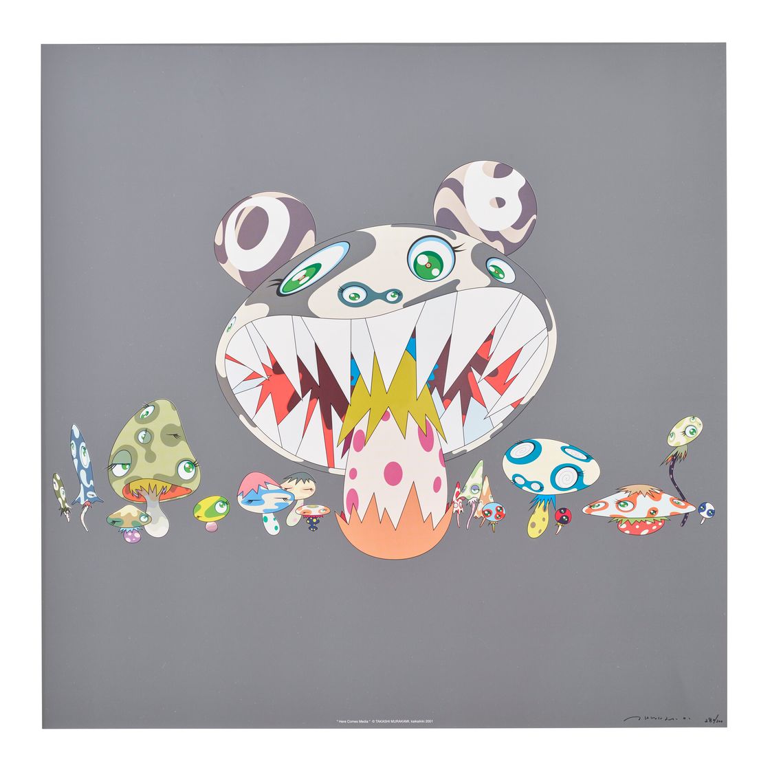 Takashi Murakami — Восемнадцать гравюр художника, изображение 18