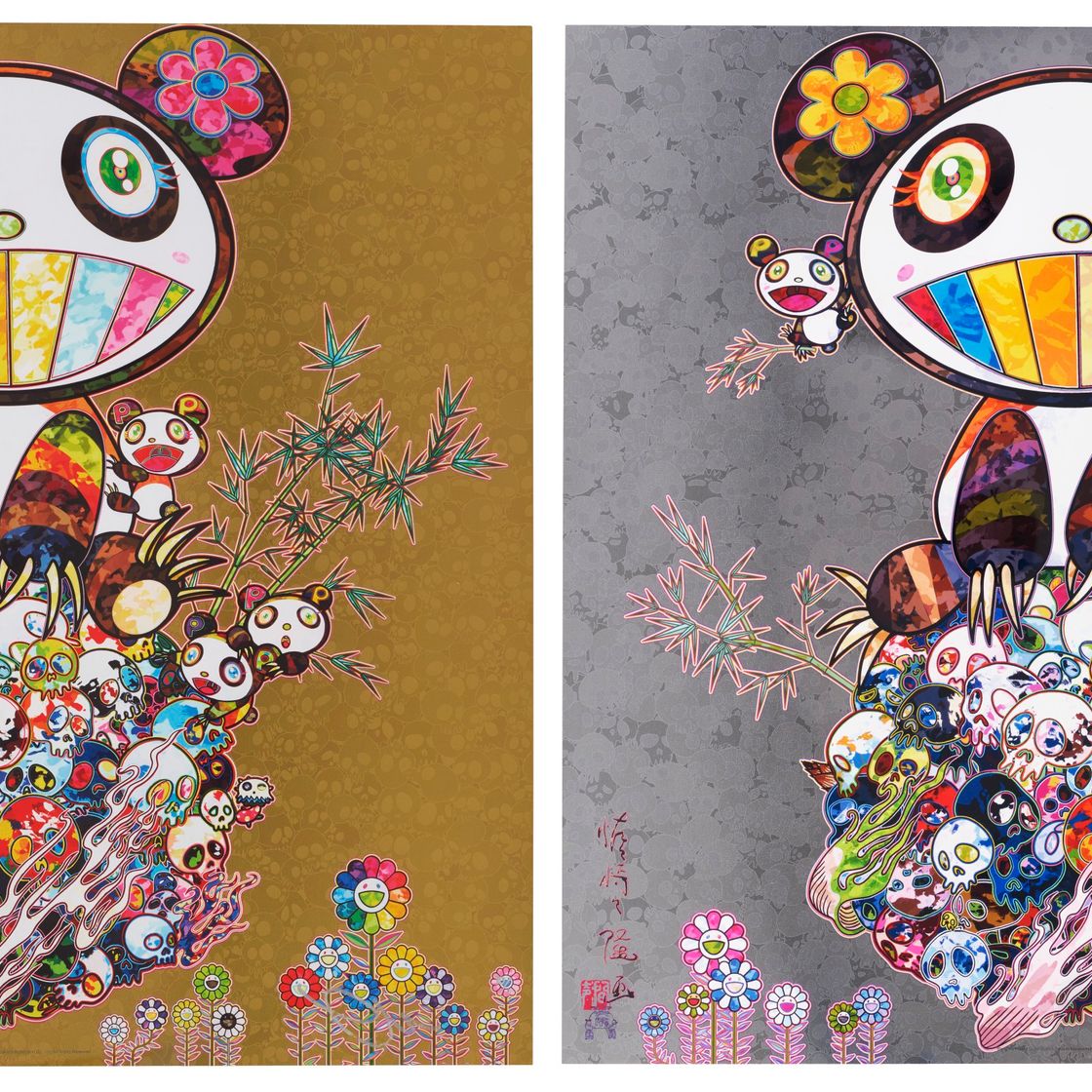 Takashi Murakami — Семья панд; Панда и детеныши панд