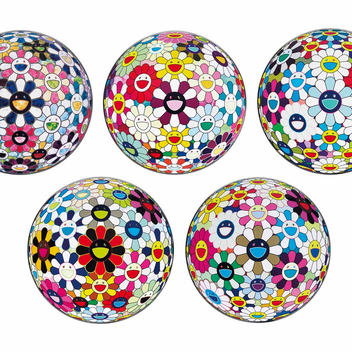 Takashi Murakami — Пять гравюр художника