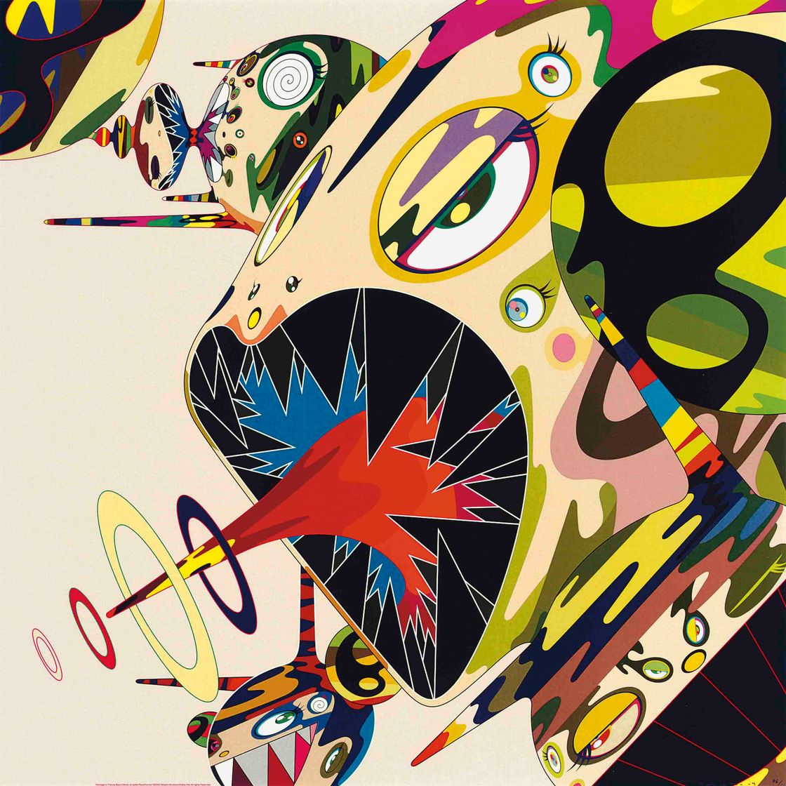 Takashi Murakami — Четыре гравюры художника