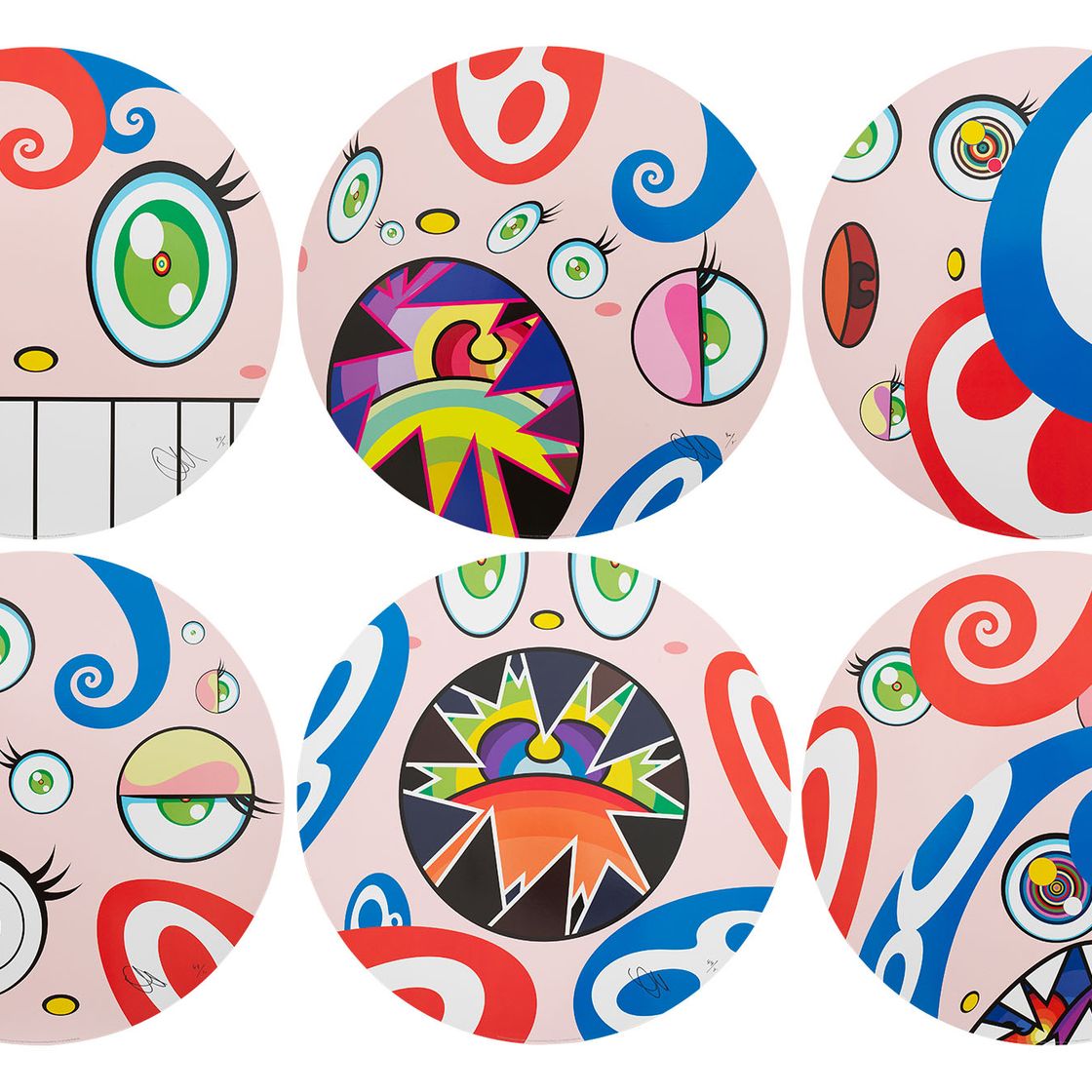 Takashi Murakami — Мы - Шутливый клан (полный набор из десяти человек)