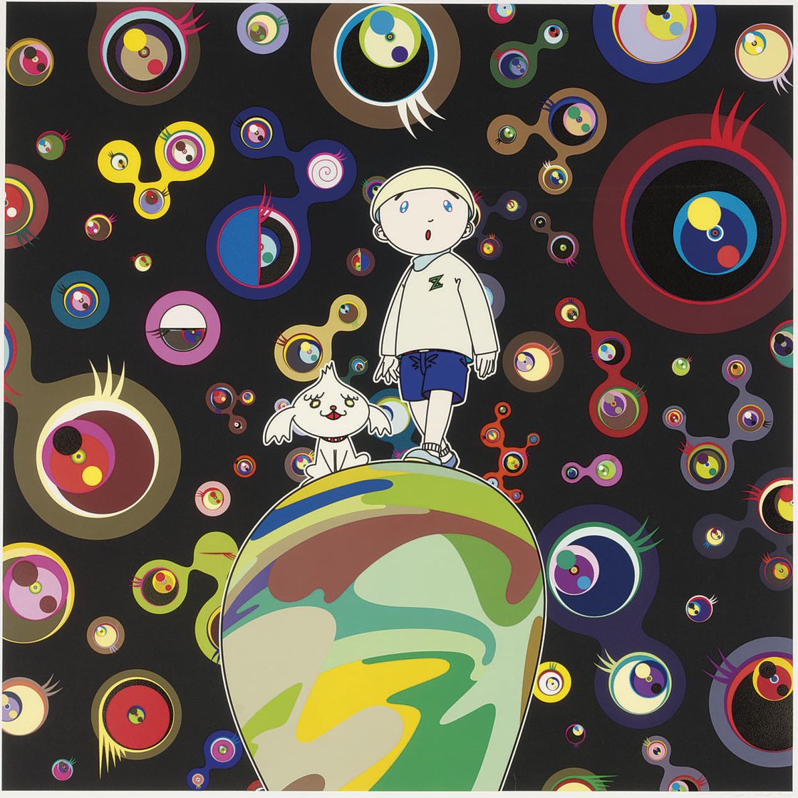Takashi Murakami — Глаза медузы - Макс и Шимон в странном лесу