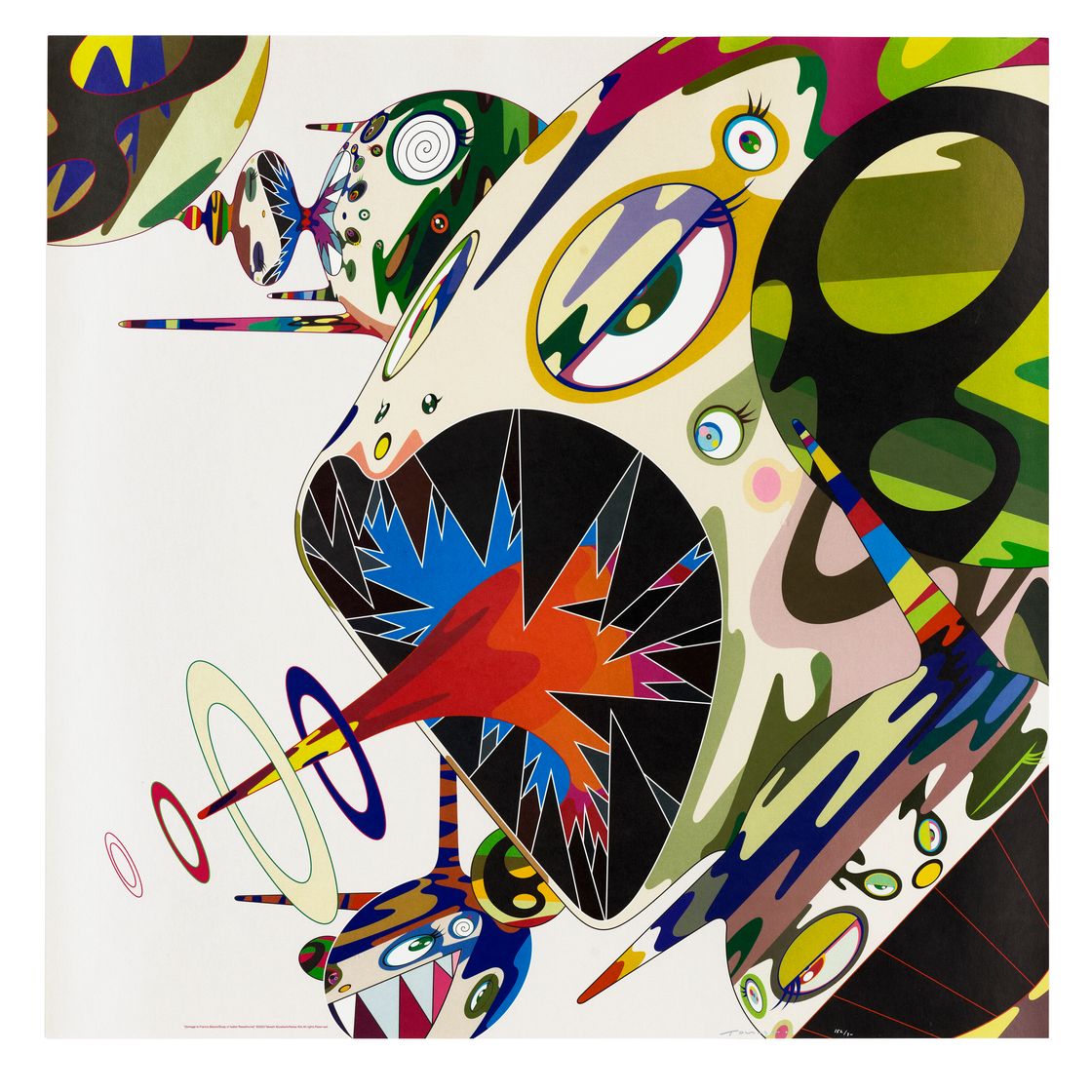 Takashi Murakami — Две гравюры художника, изображение 3