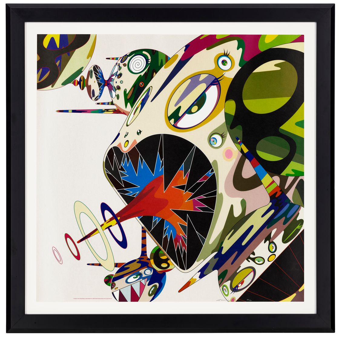 Takashi Murakami — Две гравюры художника, изображение 5