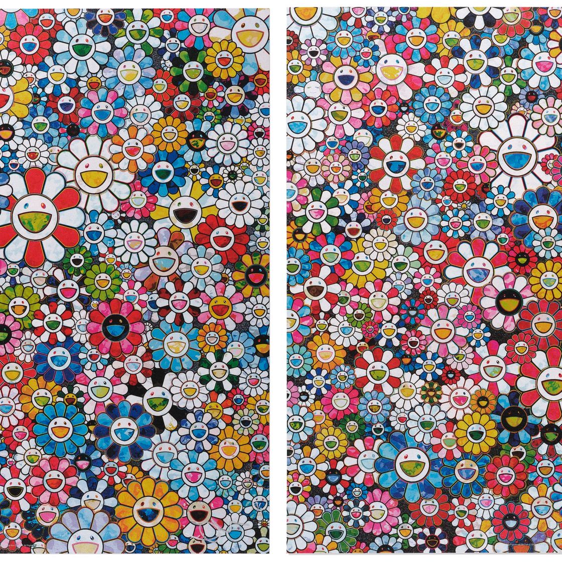 Takashi Murakami — Цветы со смайликами - и Будущее будет наполнено улыбками! Это точно!