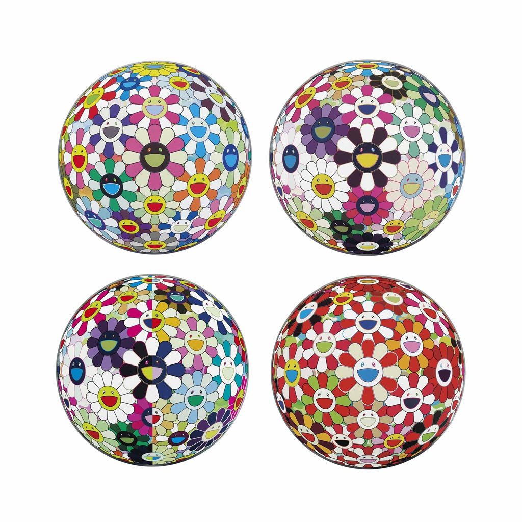 Takashi Murakami — Четыре гравюры художника