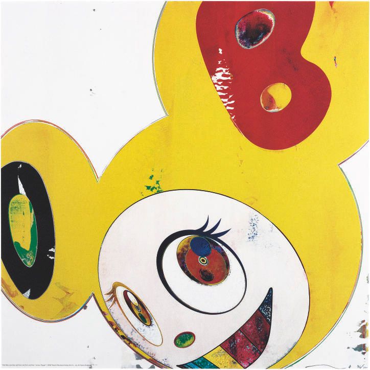 Takashi Murakami — Шесть гравюр художника