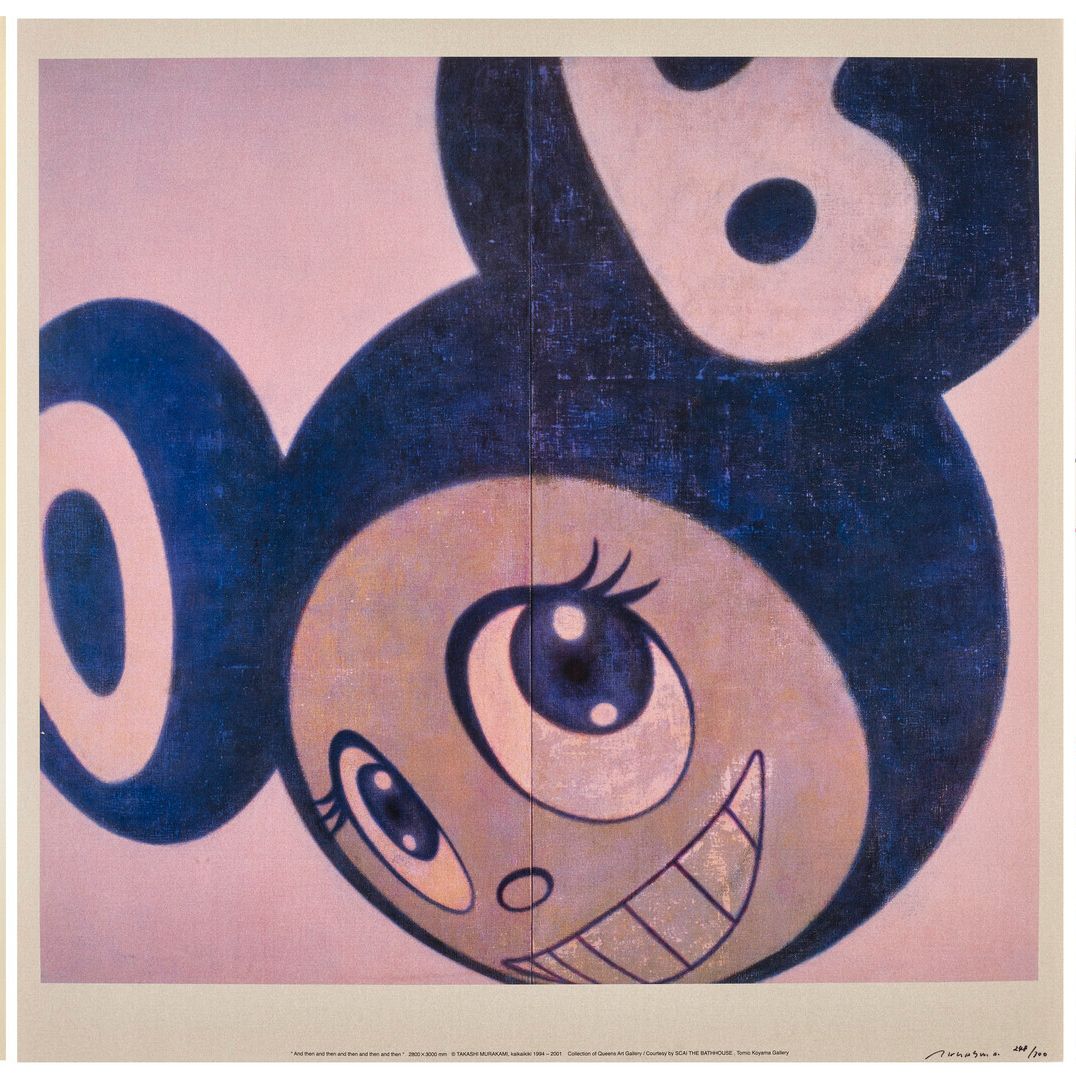 Takashi Murakami — Три гравюры художника, изображение 1