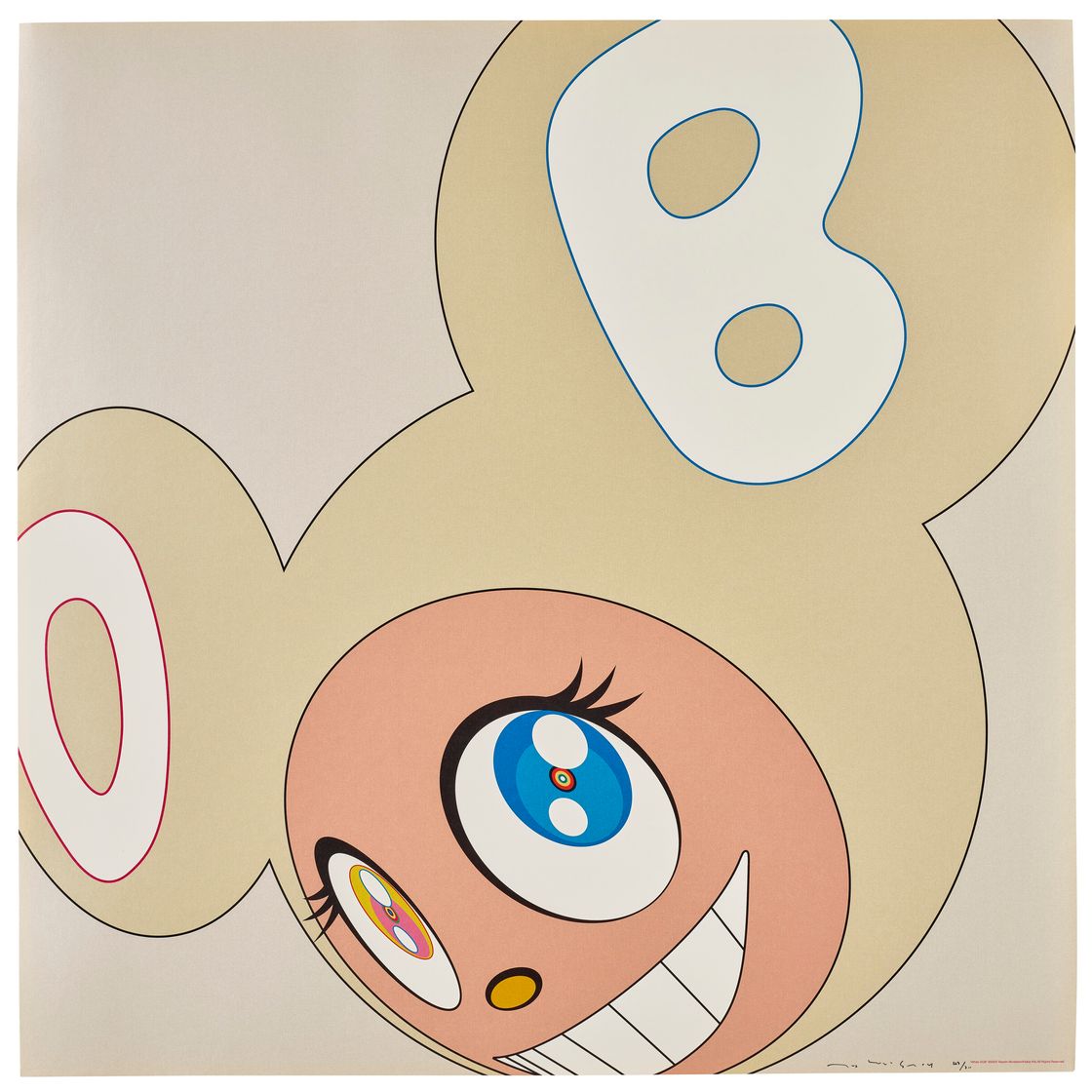 Takashi Murakami — Три гравюры художника, изображение 4