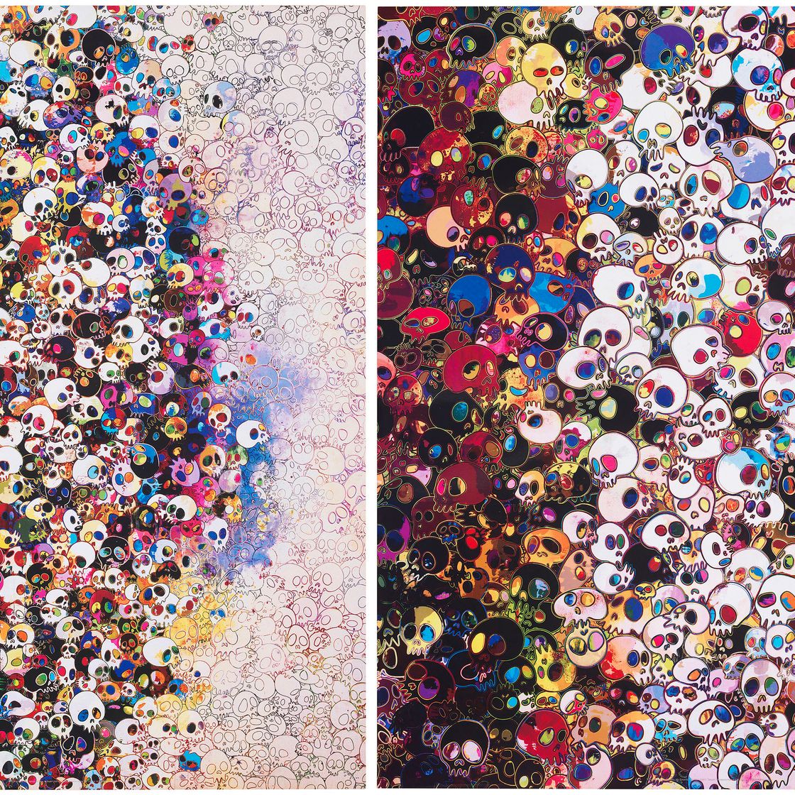 Takashi Murakami — Кто боится Красного, Желтого и Синего и Смерти, и Я Не Управляю Своими Снами. Мои сны управляют Мной