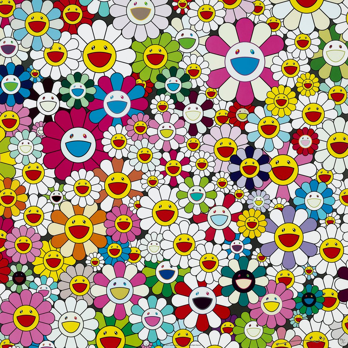 Takashi Murakami — Девушка в Желтой соломенной шляпе