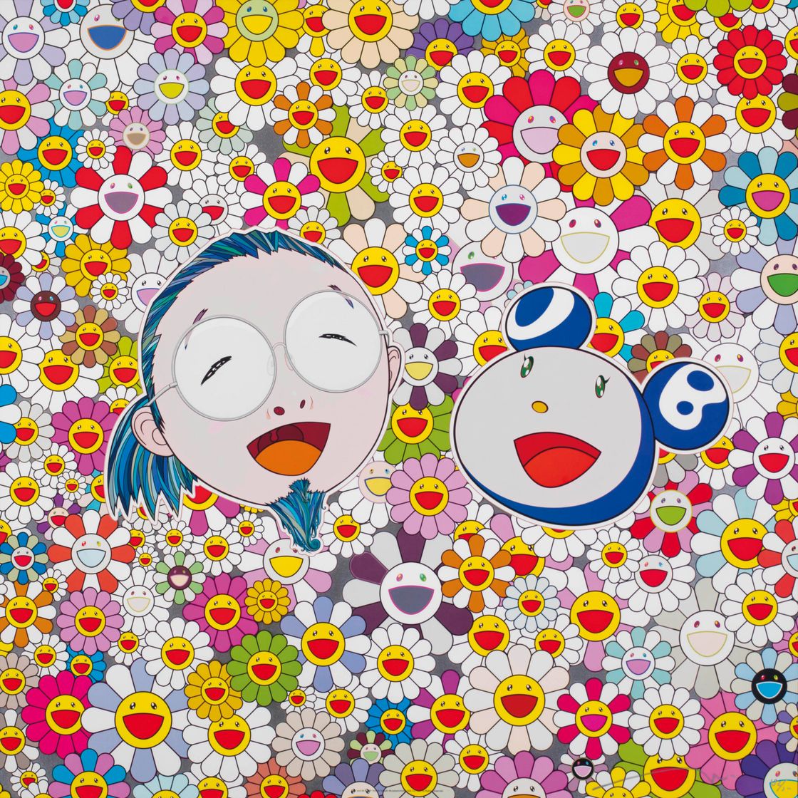 Takashi Murakami — Пять гравюр художника