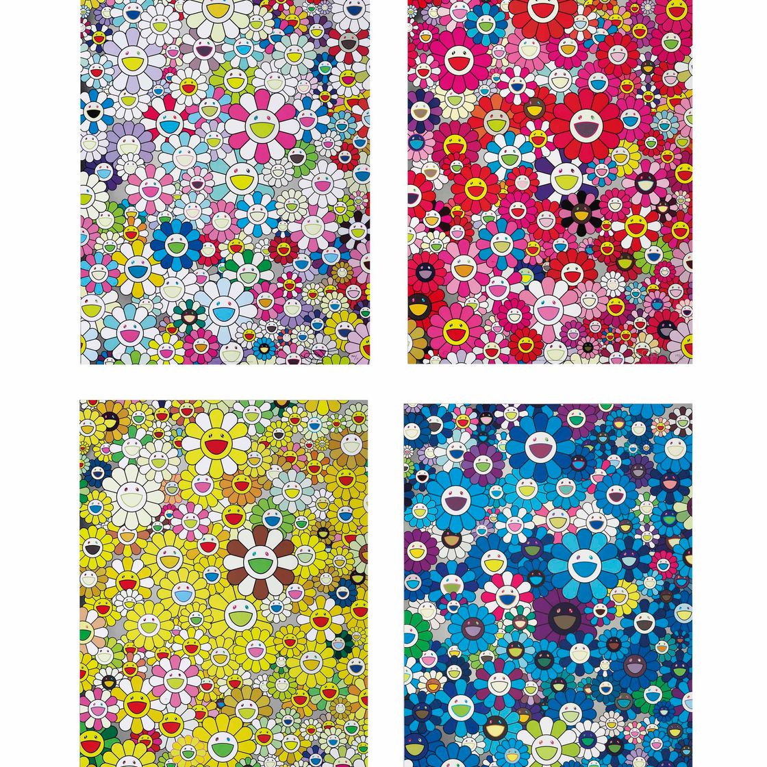 Takashi Murakami — Четыре гравюры художника