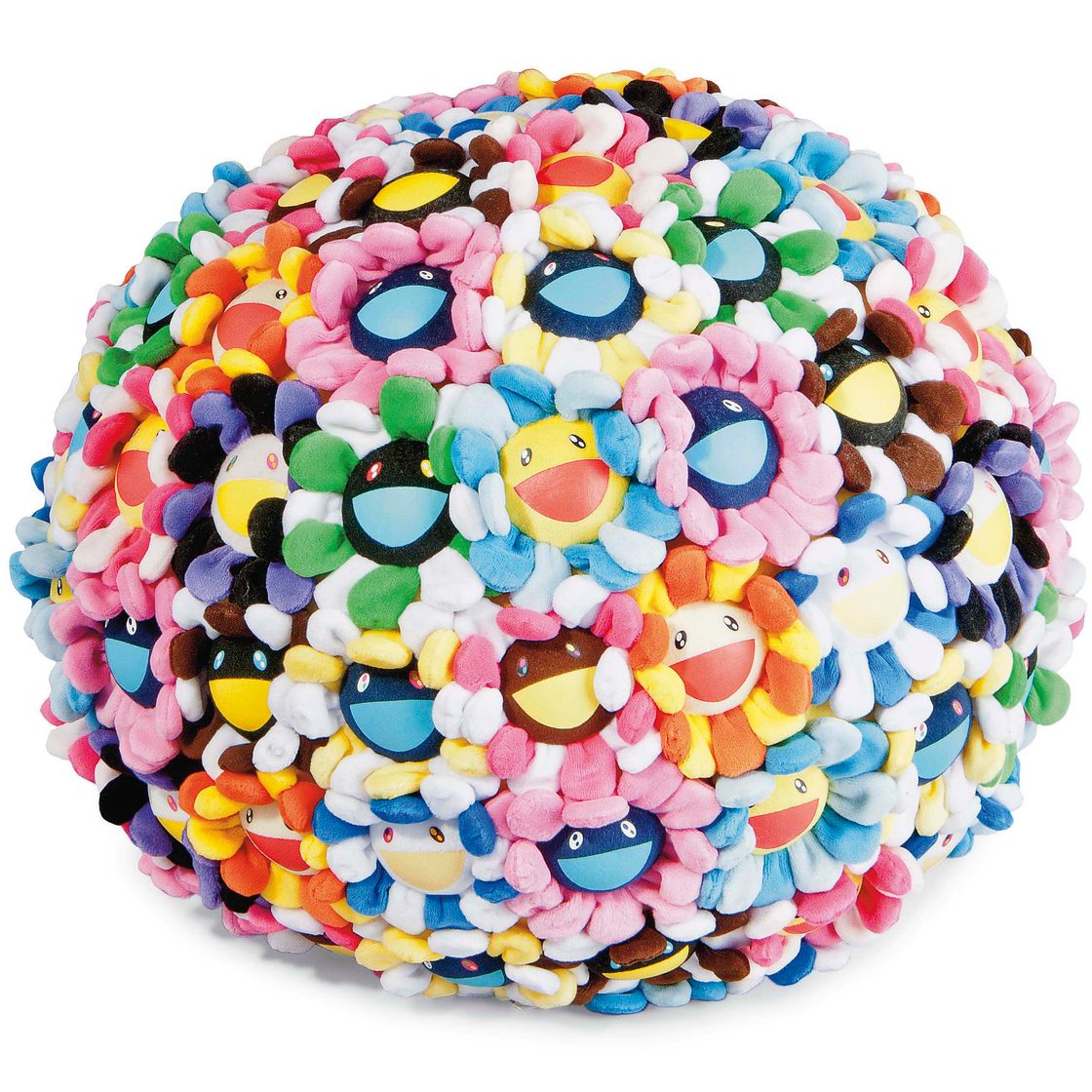 Takashi Murakami — Плюшевый цветочный шар