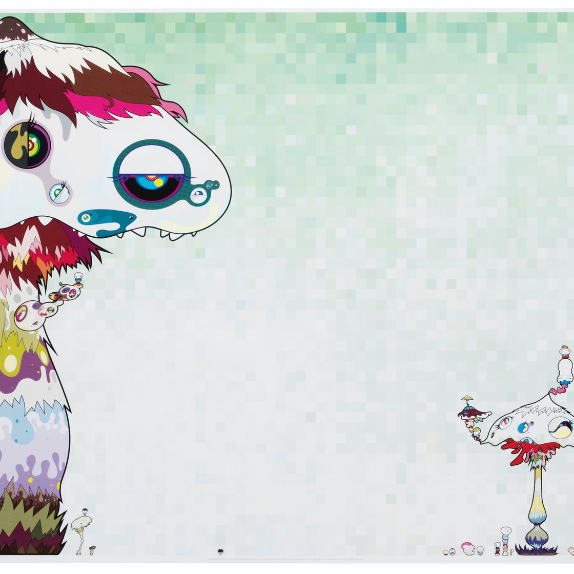 Takashi Murakami — Четыре гравюры художника, изображение 3